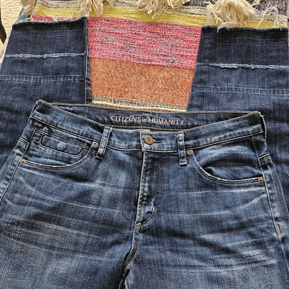 Citizens of Humanity Dylan Drop Rise Cropped Size 27 - Picture 2 of 6